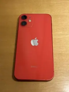19日迄★美品★Apple iPhone12mini 64GB レッド 動作品 iPhone 12 mini 【使用可】iPhone 64GB - (PRODUCT)レッド