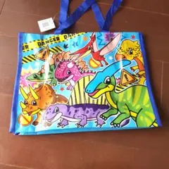 恐竜横型レッスンバッグ