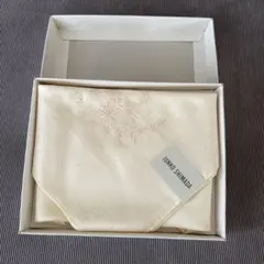 JUNKO SHIMADA 刺繍ハンカチ　綿100%のサムネイル