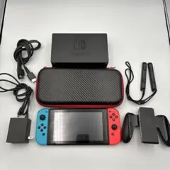 Nintendo Switch 赤/青 本体 充電器付き