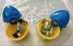 トイ・ストーリー キャラクター フィギュア ストラップ ２点セット