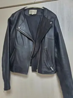 シングルライダースジャケット 本革