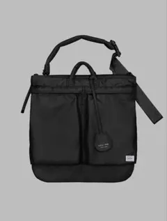 25AW HYKE × PORTER HELMET BAG BLACK
