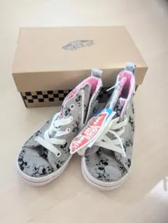 Vans ミニーマウス柄 ハイカットスニーカー/新品