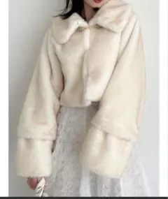 値下げ！【dazzlin】ビットショートミンクライクファー