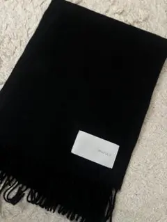 【新品未使用】Willfully ノベルティーマフラー ブラック