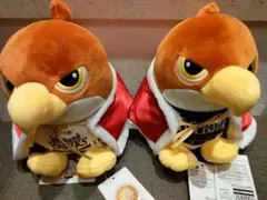 福岡ソフトバンクホークス タカぬいぐるみ チャンピオンマントver 2体セット