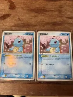 ポケモンカード ゼニガメ フシギダネ 明治　プロモ