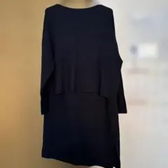 レディース セットアップ ネイビー LL