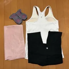 ホットヨガスタジオLAVA マット、ウェアセット