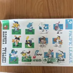 NPB マスコットキャラクター 80枚セット　未使用