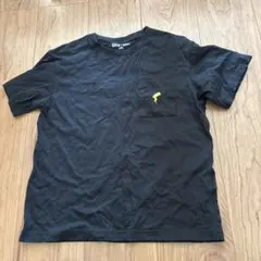 ユニクロUTポケモン ピカチュウ Tシャツ 黒　140