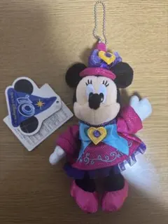 新品タグ付き　ディズニーシー　10周年　ぬいぐるみバッチ