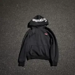 Supreme ブラック パーカー