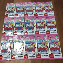 とびだせ どうぶつの森amiibo+カード サンリオキャラクターズコラボ　15個