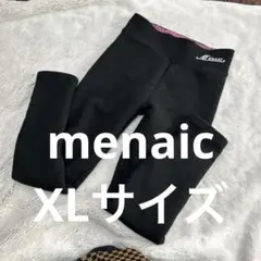 XLサイズ　MENAIC シープボアレギンス　超厚手 裏起毛 ブラック