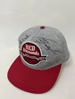三菱浦和フットボールクラブ Jリーグキャップ 浦和レッズ　レッドダイヤモンズ レア｜浦和レッズ｜Jリーグキャップ｜レッドダイヤモンズ - メルカリ