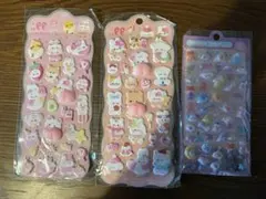 おしりシール ぷにぷにシール　3枚セット