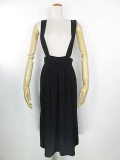ザラ　ZARA　ジャンパースカート　春夏秋に最適　黒　S～M