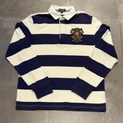 00s cityboy ラルフローレン ビッグポニー ボーダー ラガーシャツ 