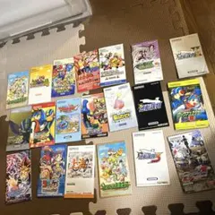 ゲームボーイアドバンスの説明書２０冊