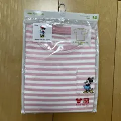 新品　ユニクロ　ミニー　半袖Tシャツ　80