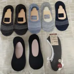 各種フットカバー8足セット( 新品) 無印良品1足含む