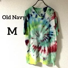 Old Navy タイダイ Vネック Tシャツ【 M】