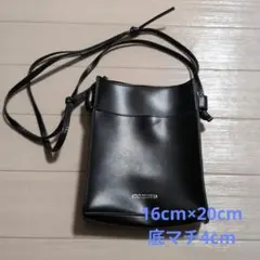 MONO COMME CA ショルダーバッグ ブラック