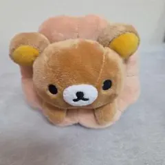 リラックマ×ミスタードーナツ ぶらさげぬいぐるみ ポンデリング キーホルダー