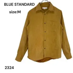 BLUE STANDARD ブルースタンダード　シャツ　トップス　長袖　Ｍ