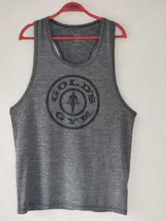新品近いGOLD'S GYM タンクトップ LLサイズ グレー
