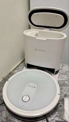 ecozy ロボット掃除機 本体 自動ゴミ収集ステーション付き - メルカリ
