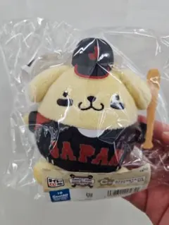 サンリオ　侍ジャパン　WBC 一番くじ　ポムポムプリン