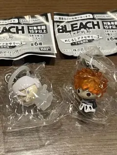 BLEACH めじるしアクセサリー3 黒崎一護　朽木ルキア　2個セット