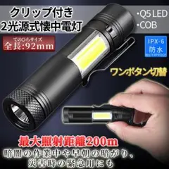 LED ライト ハンディ ミニ 懐中電灯 電池式 軽量 小型 pq03-11a