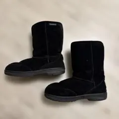 Bearpaw ベアパウ　ブラック　黒 ムートンブーツ 滑りづらい