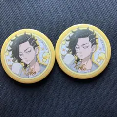 東京リベンジャーズ ハピネス缶バッジ 箔押し レア 缶バッジ カメラさんぽ　佐野 東京リベンジャーズ ハピネス缶バッジ 箔押し レア 缶バッジ