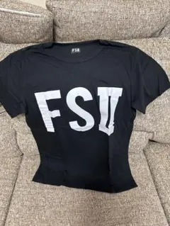 F S I ブラック Tシャツ