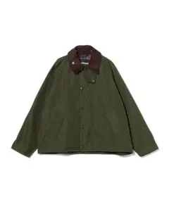 極美品22年製 Barbour ハンティングジャケット　ノンオイル　ロゴ刺繍 極美品22年製 Barbour ハンティングジャケット ノンオイル ロゴ