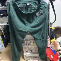 GAP スウェットパンツ グリーン XS