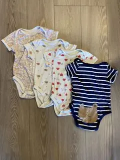 UNIQLO・GAPロンパース 半袖 80cm