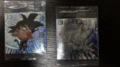 ドラゴンボール 超戦士 シールウエハース15弾 シークレット2枚セット