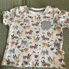 JoJo Maman Bébé 動物柄 Tシャツ 18-24m