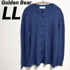 Golden Bear ネイビーブルー カーディガン LL
