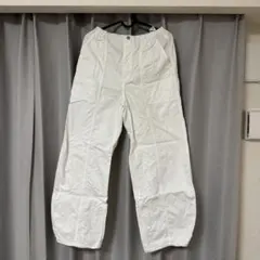 GU ホワイト ワークパンツ