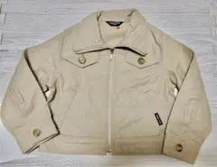 ⭐️ベージュ ジッパー付きジャケット 100A⭐️