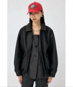 F/LEATHER A-2 FLIGHT moussy レザー ジャケット