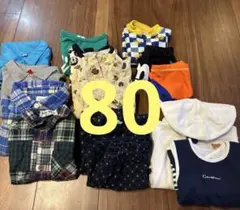 キッズ 男の子　夏 80cm まとめ売り