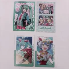 プロセカ メロパレ 予約特典カード バーチャルシンガー バチャシン 初音ミク